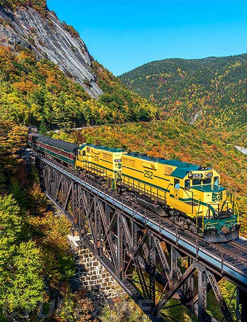 new england states train tours